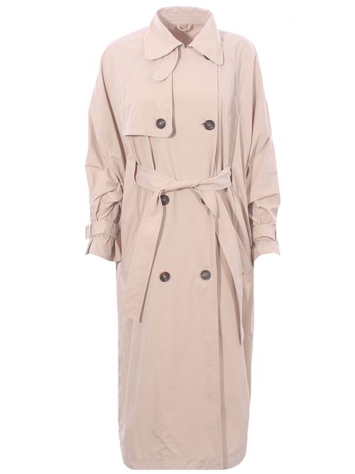 Trench in canvas techno con precious button tab BRUNELLO CUCINELLI | MH5739709C8710
